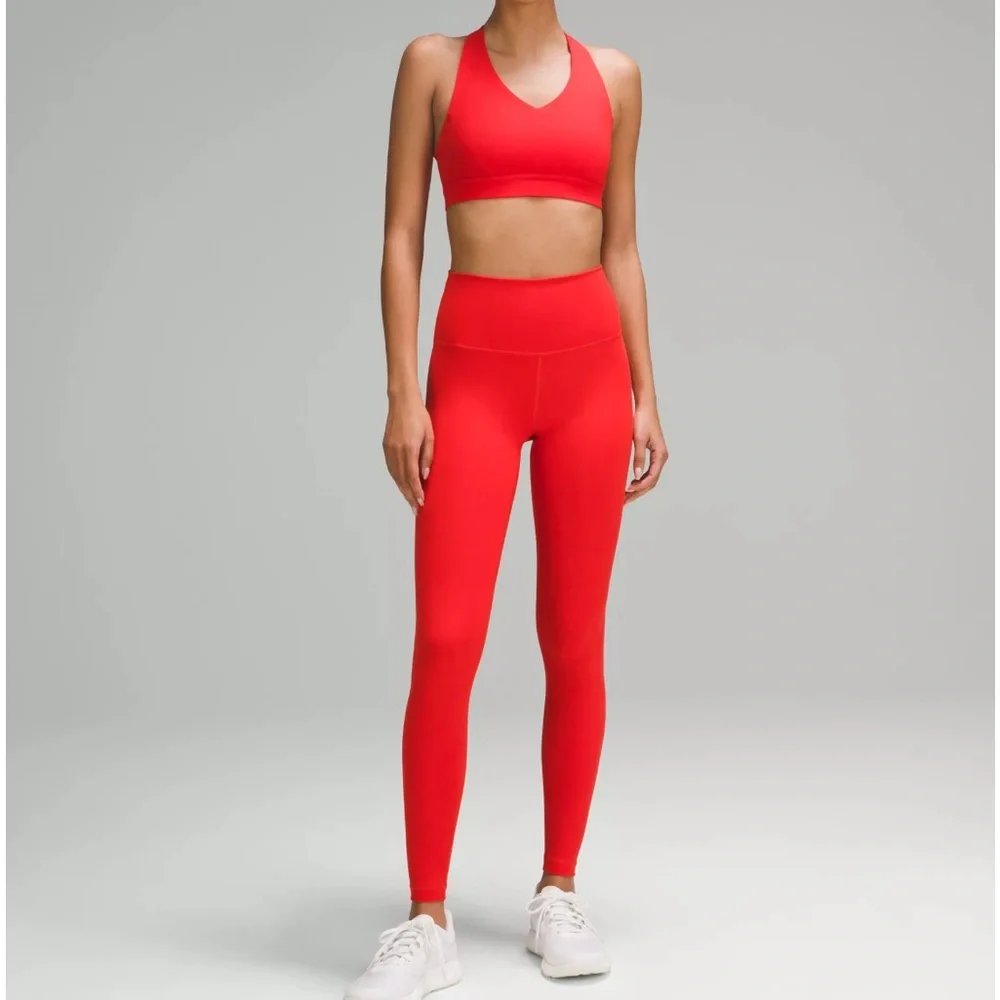 lululemon athletica Red High-Rise Leggings - Picture 2 of 2